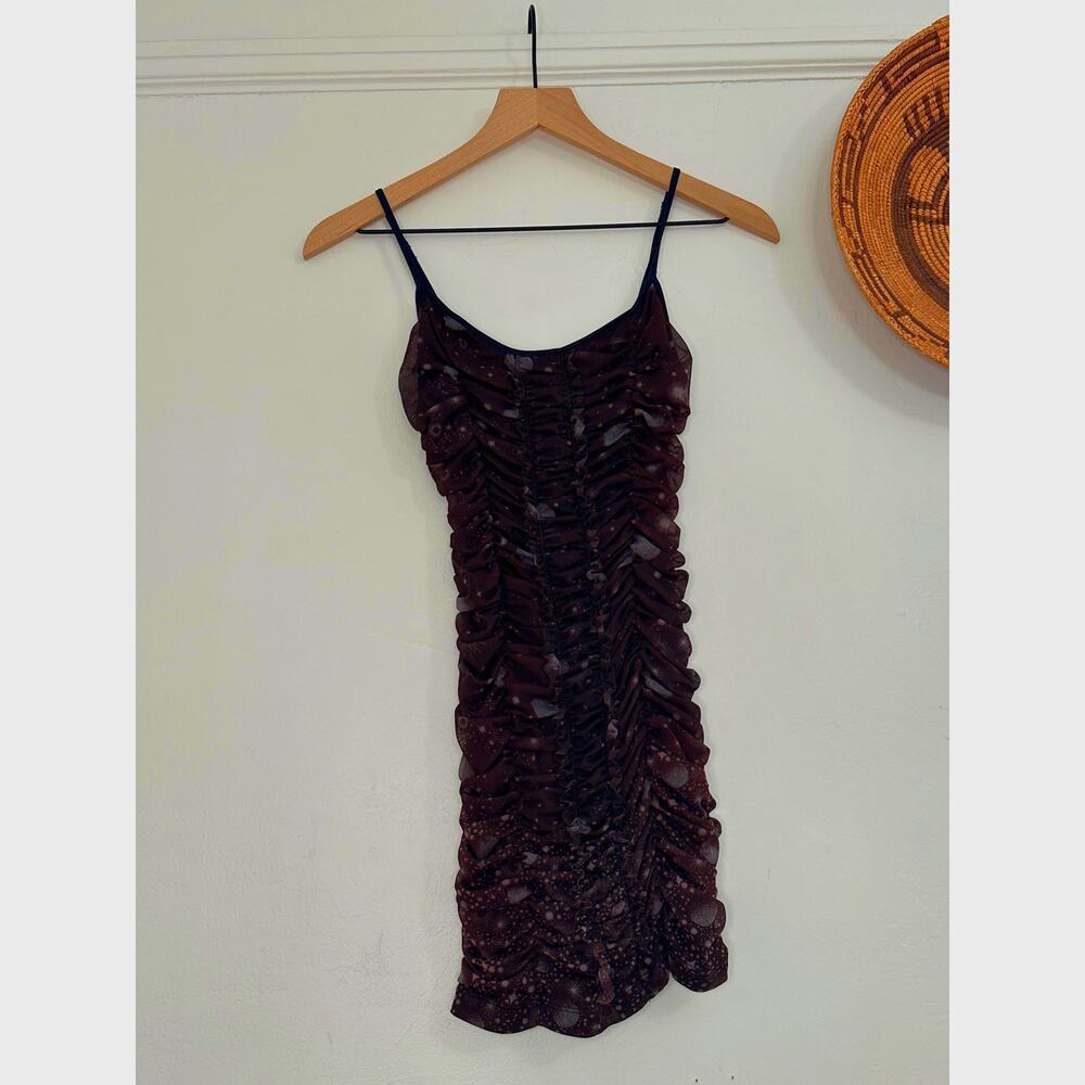NWT Urban Outfitters Ruched Space Dress